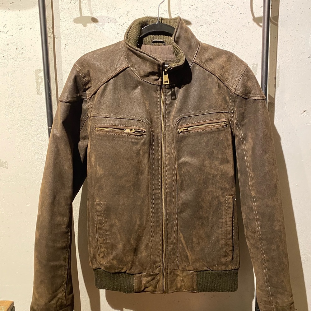 Genuine leather jacket